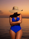 Women's Swimsuit For Beach Vacation With High Neck And Adjustable Straps