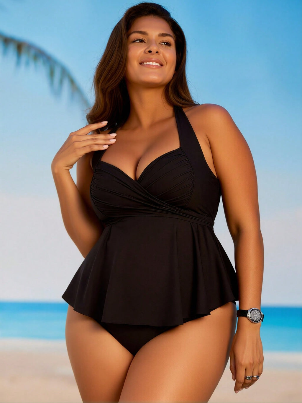 2026 New Tankini Swimsuit For Women, Tummy Control Two Piece Bathing Suit, Modest Swimwear For Beach Vacation